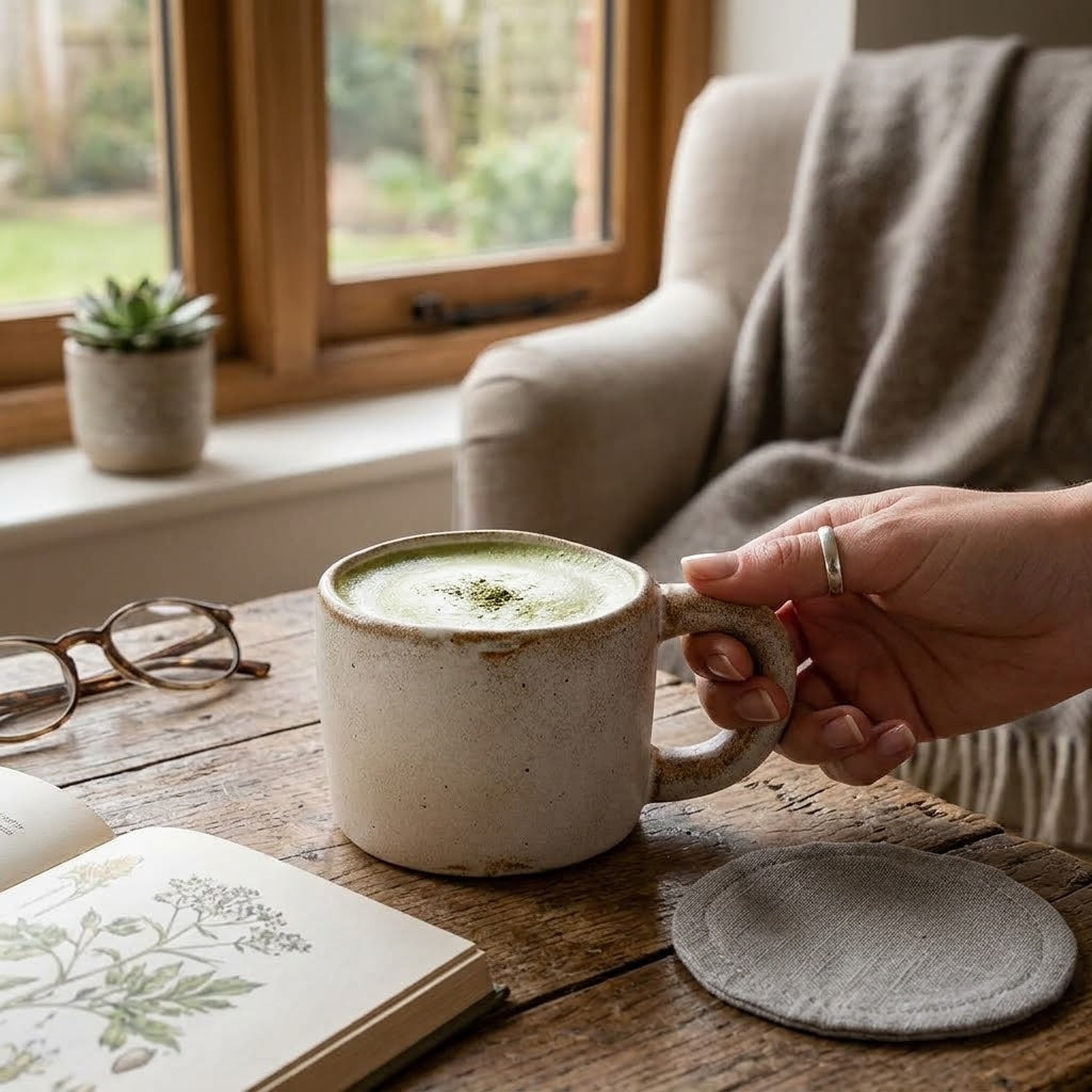 Vintage Rustic Ceramic Mug