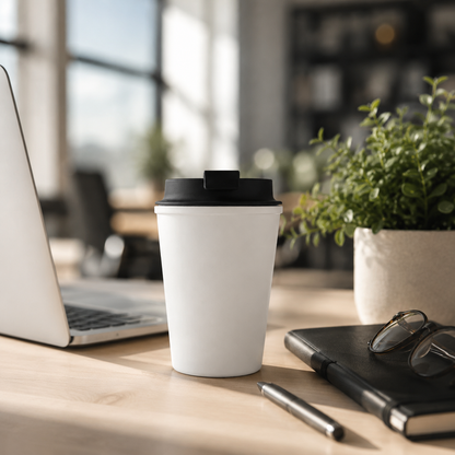 Double-Layer Portable Coffee Cup