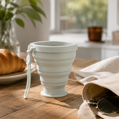 Portable Silicone Folding Water Cup
