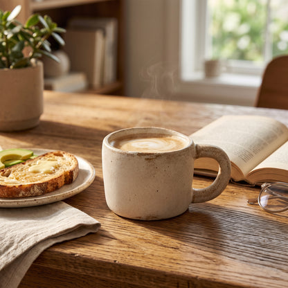 Vintage Rustic Ceramic Mug